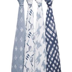 MAXI-LANGES À MOTIFS BLEU ADEN ET ANAÏS